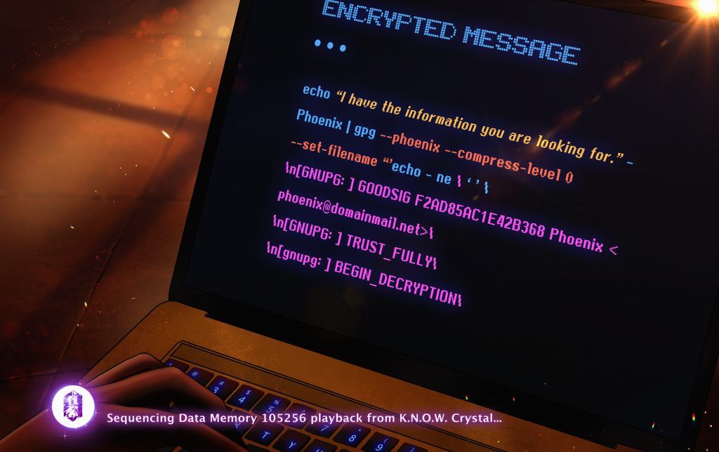 Encrypted Message From Hacker Phoenix